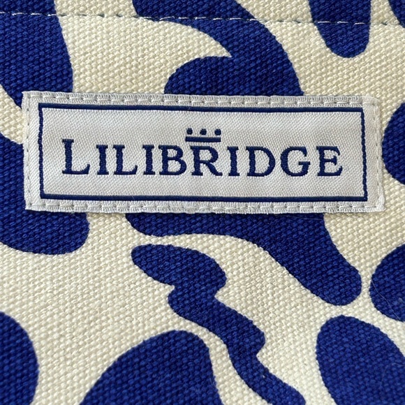 NEW The Lilibridge Bag canvas tote Beach Vacation Cafe Matisse - Picture 3 of 8